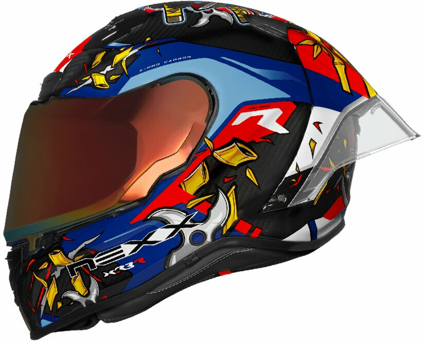 Nexx X.R3R Izo Blue Red 2XL Helmet - Muziker