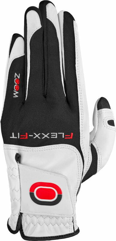 Mănuși Zoom Gloves Hybrid Golf Alb/Negru/Roșu UNI Mănuși