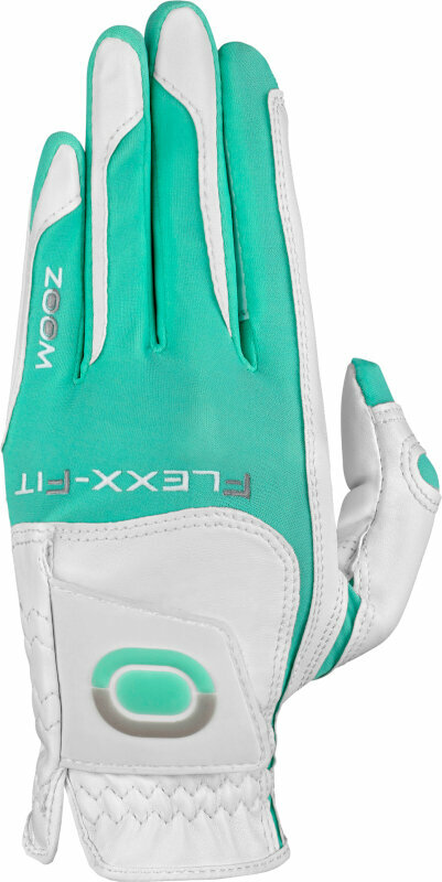guanti Zoom Gloves Hybrid Womens Golf Glove White/Mint LH