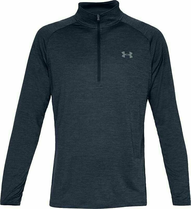 Hoodie/Sweater Under Armour Men's UA Tech 2.0 1/2 Zip Long Sleeve Academy/Steel 2XL Sweatshirt