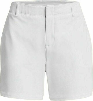Short Under Armour Women's UA Links Shorty White/Metallic Silver 2