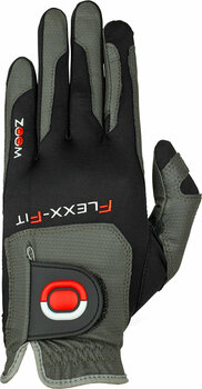 guanti Zoom Gloves Weather Mens Golf Glove Charcoal/Black/Red LH 2023 - 1