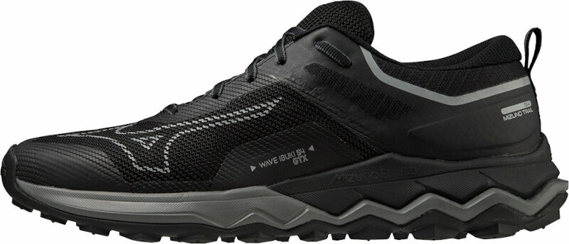 Trailová běžecká obuv Mizuno Wave Ibuki 4 GTX Black/Metallic Gray/Dark Shadow 42,5 Trailová běžecká obuv