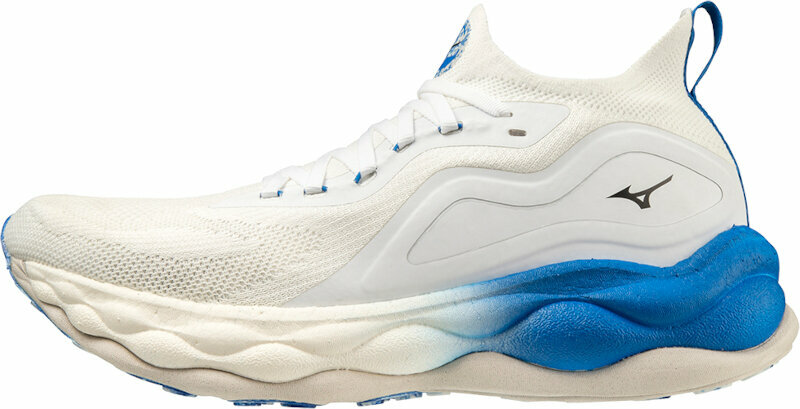 Silniční běžecká obuv Mizuno Wave Neo Ultra White/Black/Peace Blue 42,5 Silniční běžecká obuv