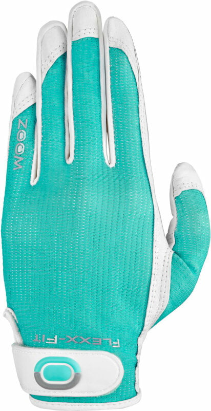 Handschuhe Zoom Gloves Sun Style D-Mesh Womens Golf Glove White/Mint LH S/M