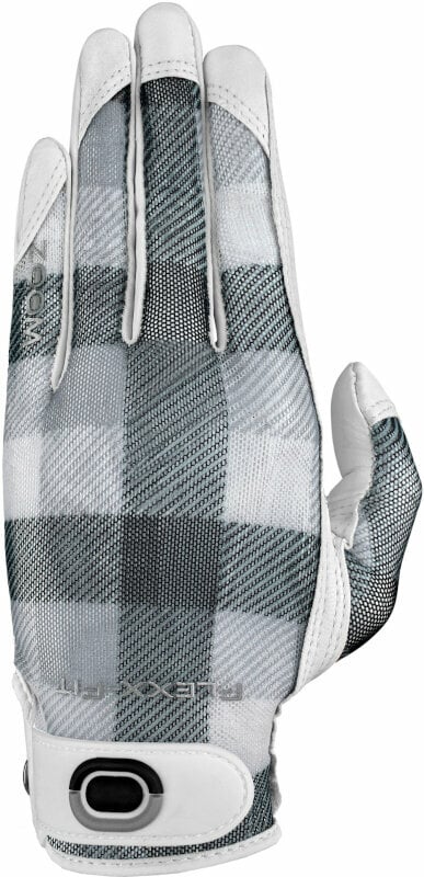 Gloves Zoom Gloves Sun Style Golf White/Vichy Black S/M Gloves