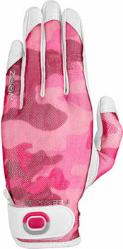 Rukavice Zoom Gloves Sun Style Powernet Womens Golf Glove Camouflage Fuchsia LH S/M - 1