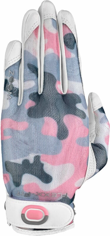 Rokavice Zoom Gloves Sun Style Powernet Womens Golf Glove Camouflage Pink LH L/XL