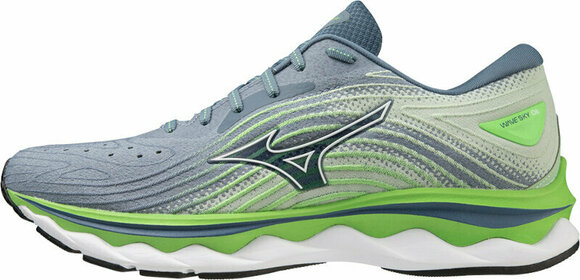 Road маратонки Mizuno Wave Sky 6 China Blue/White 44 Road маратонки - 1