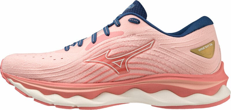 Road running shoes
 Mizuno Wave Sky 6 Peach Bud/Vaporous Gray/Estate Blue 36,5 Road running shoes