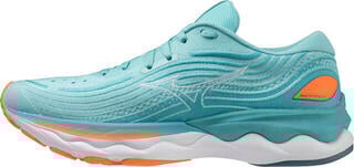Løbesko til vej og asfalt Mizuno Wave Skyrise 4 Antigua Sand/White/Light Orange 41 Løbesko til vej og asfalt