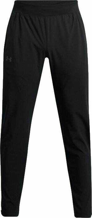 Pantaloni / leggings da corsa Under Armour Men's UA OutRun The Storm Pant Black/Black/Reflective 2XL Pantaloni / leggings da corsa