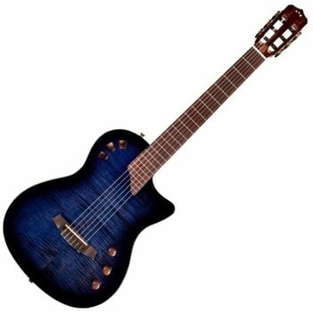 Elektroakusztikus gitár Cordoba Stage Blue Burst - 1