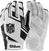 Fotbal american Wilson NFL Stretch Fit Receivers Gloves White/Black Fotbal american