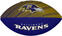 Fotbal american Wilson NFL JR Team Tailgate Football Baltimore Ravens Yellow/Blue Fotbal american