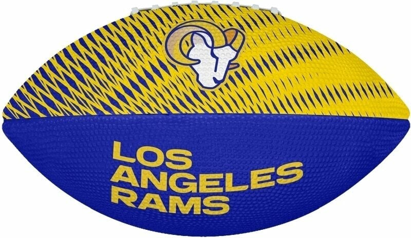 Football américain Wilson NFL JR Team Tailgate Football Los Angeles Rams Blue/Yellow Football américain
