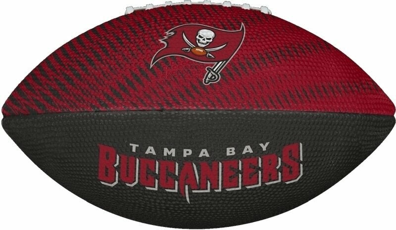 Football americano Wilson NFL JR Team Tailgate Football Tampa Bay Buccaneers Black/Red Football americano