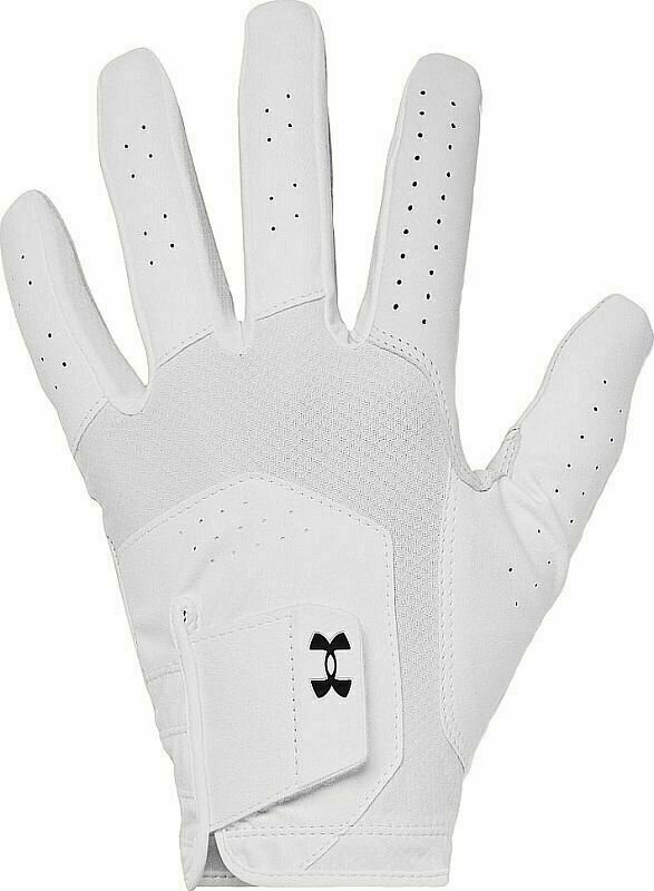 Handschuhe Under Armour Men's UA Iso-Chill Golf Glove White/Black S/M