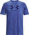 Fitness koszulka Under Armour Men's UA Wash Tonal Sportstyle Short Sleeve Sonar Blue Medium Heather/Sonar Blue M Fitness koszulka