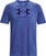 Fitness koszulka Under Armour Men's UA Wash Tonal Sportstyle Short Sleeve Sonar Blue Medium Heather/Sonar Blue L Fitness koszulka
