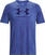 Fitness tričko Under Armour Men's UA Wash Tonal Sportstyle Short Sleeve Sonar Blue Medium Heather/Sonar Blue XL Fitness tričko