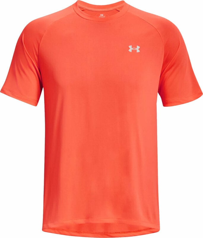 Fitness Μπλουζάκι Under Armour Men's UA Tech Reflective Short Sleeve After Burn/Reflective XL Fitness Μπλουζάκι