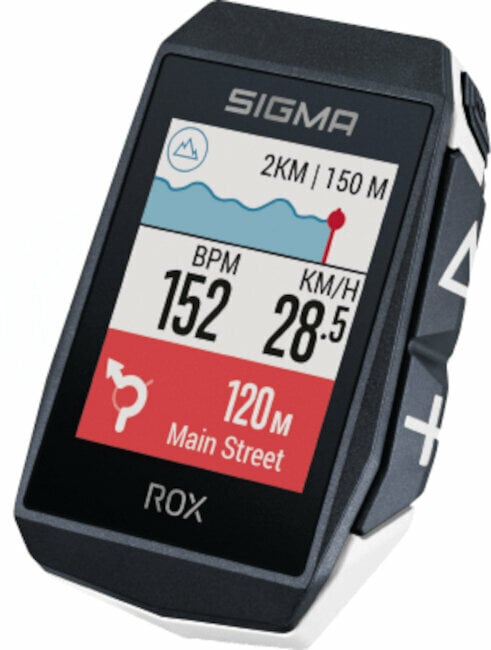 Électronique cycliste Sigma Rox 11.1 Evo Blanc