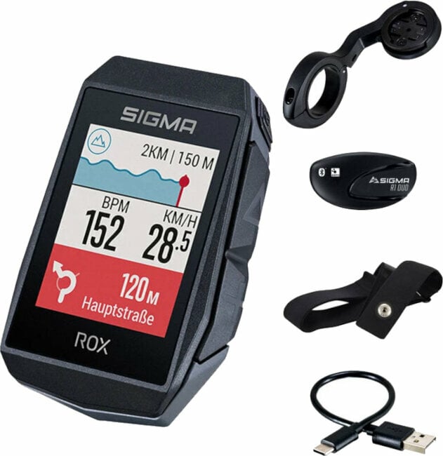Aparelhos eletrónicos para ciclismo Sigma Rox 11.1 Evo Preto