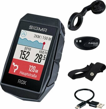 Aparelhos eletrónicos para ciclismo Sigma Rox 11.1 Evo Preto - 1