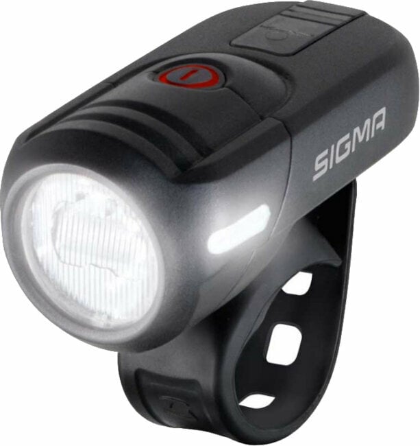 Oświetlenie rowerowe przednie Sigma Aura 45 lux Black Oświetlenie rowerowe przednie