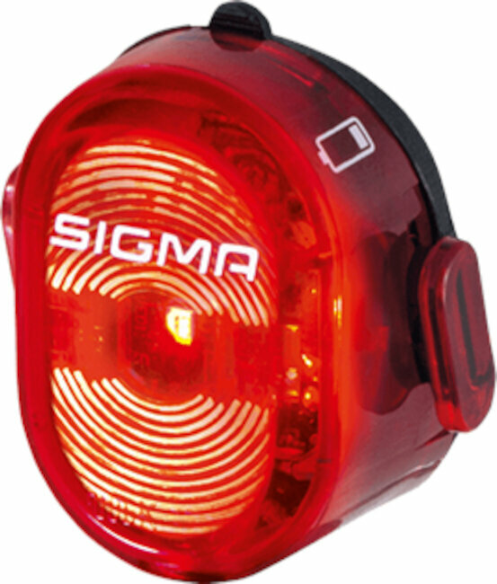 Oświetlenie rowerowe tylne Sigma Nugget Black Oświetlenie rowerowe tylne