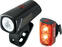 Cyklistické světlo Sigma Buster Black Front 400 lm / Rear 80 lm Cyklistické světlo