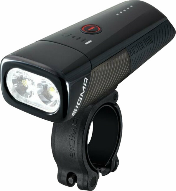 Oświetlenie rowerowe przednie Sigma Buster 1100 lm Black Oświetlenie rowerowe przednie