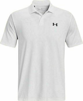 Chemise polo Under Armour Men's UA Performance 3.0 Polo White/Pitch Gray L