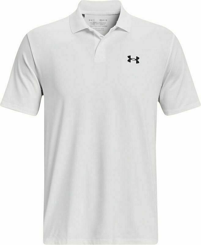 Under Armour Men's UA Performance 3.0 Polo White/Pitch Gray S