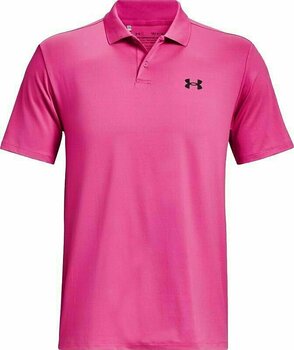 Chemise polo Under Armour Men's UA Performance 3.0 Polo Rebel Pink/Black S