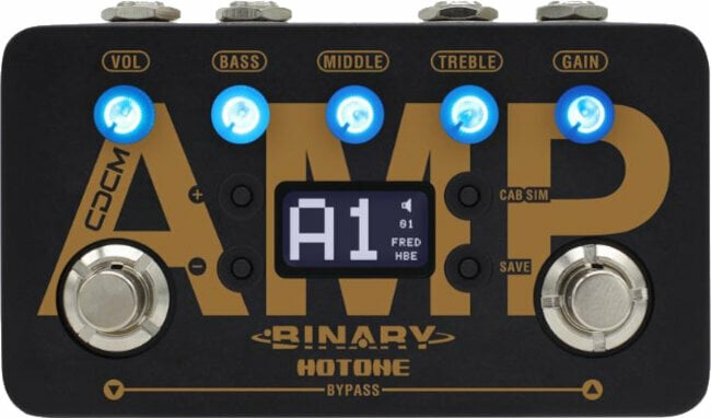 Effektpedal Hotone Binary Amp