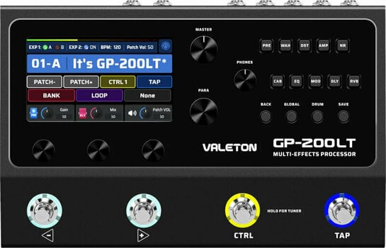 Multi-efeitos para guitarra Valeton GP-200LT - 1