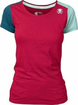 Outdoorové tričko Rafiki Chulilla Lady T-Shirt Short Sleeve Earth Red 40 Outdoorové tričko - 1