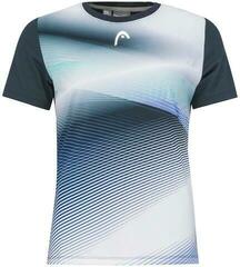 Tricou Tenis Head Performance T-Shirt Women Navy/Print Perf