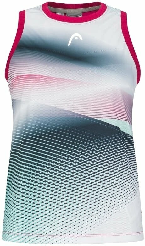 Tenisové tričko Head Performance Tank Top Women Mullberry/Print Perf S Tenisové tričko