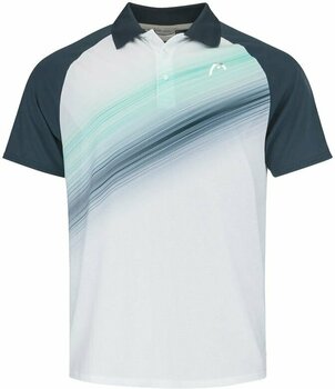 Maglietta da tennis Head Performance Polo Shirt Men Navy/Print Perf M Maglietta da tennis - 1