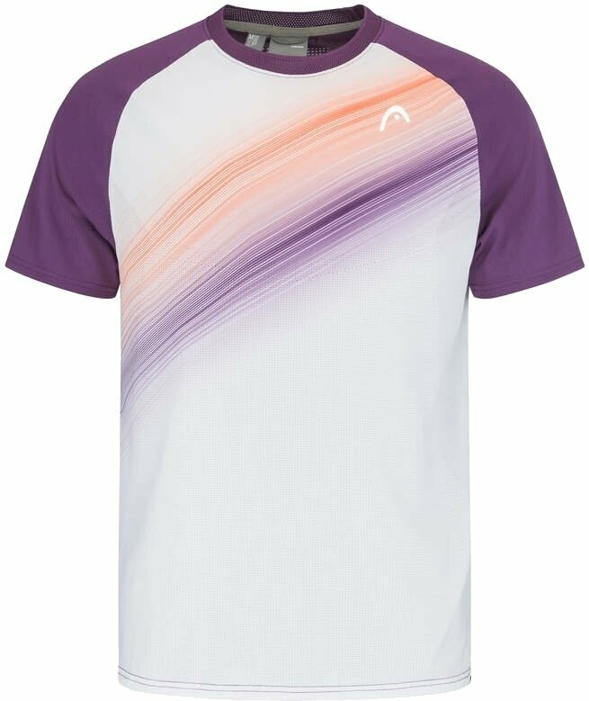 Koszulka tenisowa Head Performance T-Shirt Men Lilac/Print Perf XL Koszulka tenisowa