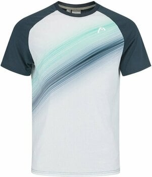 Tenisové tričko Head Performance T-Shirt Men Navy/Print Perf XL Tenisové tričko - 1