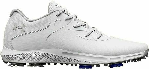 Chaussures de golf pour femmes Under Armour Women's UA Charged Breathe 2 Golf Shoes White/Metallic Silver 38 - 1