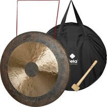Sela Chau Gong 32" Negro-Oro (Como nuevo)