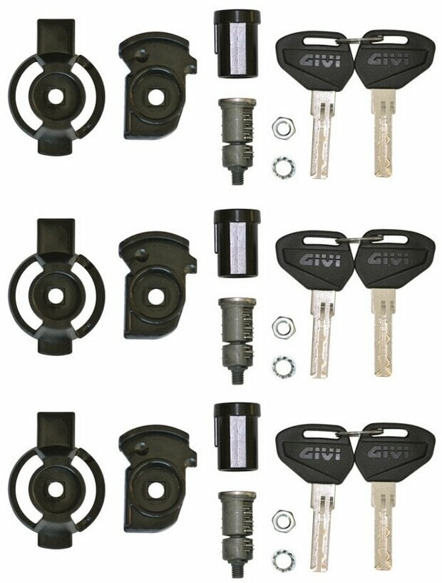 Givi SL103 Security Lock Set 3 Keys Lacat pentru moto