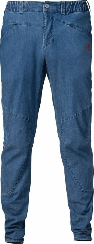Outdoorové kalhoty Rafiki Crimp Man Pants Denim M Outdoorové kalhoty