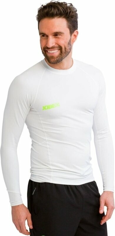 T-Shirt Jobe Rash Guard Longsleeve Men T-Shirt White XL