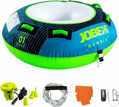 Fun Tube Jobe Rumble Towable Package 1P Teal (B-Stock) #953170 (Just unboxed) - 1